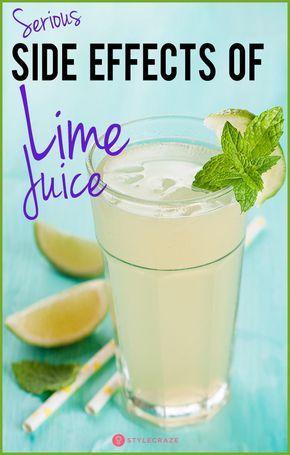 7 Serious Side Effects Of Lime Juice Lime Juice Benefits, Healthy Facts, Heart Healthy Recipes, Heart Healthy, Lime Juice, Side Effects, Too Late, Glass Of Milk, Juice