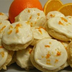 Orange Drop Cookies, Drop Cookie Recipes, Orange Frosting, Orange Cookies, Drop Cookies, Spice Cookies, Cookie Frosting, Iced Cookies, Foodie Food