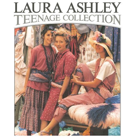 "The loose fit of the 80's! Our Laura Ashley teenage collection - image from 1985" Laura Ashley 1980s, Laura Ashley Clothing, Laura Ashley 80s, Vintage Fashion 1980s, Fashion 1980s, Laura Ashley Dress, Fits Clothes, Prairie Style, 1980s Fashion