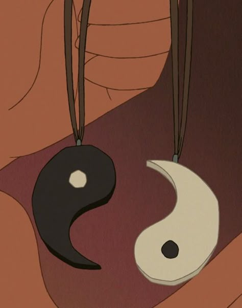 Mulan and Shang's Necklaces are a pair of necklaces that Fa Zhou and Fa Li gave to Fa Mulan and Li Shang, before they rode off for their mission in Mulan II. At the engagement party that Grandmother Fa organized, Zhou and Li could see that Mulan and Shang weren't in balance as they thought since their answers for the guests' questions were different from each others'; so they decided to give their wedding gift to them a bit earlier they had planned. Not long after the happy couple got word... Mulan And Li Shang, Mulan And Shang, Mulan Aesthetic, Mulan Ii, Li Shang, Hua Mulan, Punk Disney Princesses, Mulan Disney, Disney Wiki