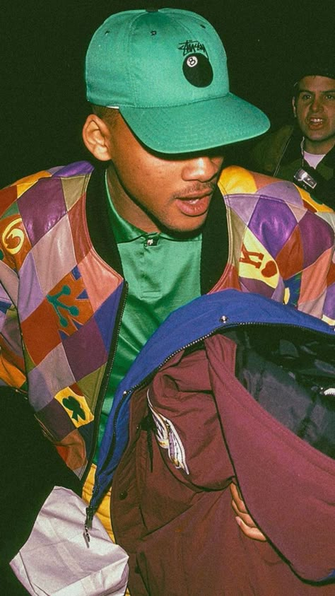 Will Smith 90s Fashion, Will Smith Wallpaper, Fresh Prince Of Bel Air, Prince Of Bel Air, 90s Hip Hop Fashion, Pre Party, Fresh Prince, Funny Phone Wallpaper, Cool Wallpapers Cartoon