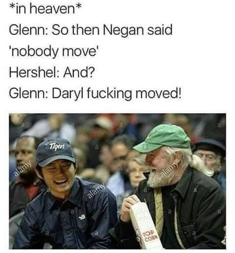 Twd Glenn, The Walking Dead Memes, Twd Funny, Twd Memes, Walking Dead Funny, Scott Wilson, Walking Dead Memes, Z Nation, Dead Memes