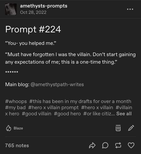 Brat Writing Prompts, Chosen One Writing Prompts, Police Writing Prompts, Hero Villain Enemies To Lovers Prompts, Rival Prompts, Amnesia Writing Prompt, Touch Starved Writing Prompts, Banter Prompts, Royal Writing Prompts