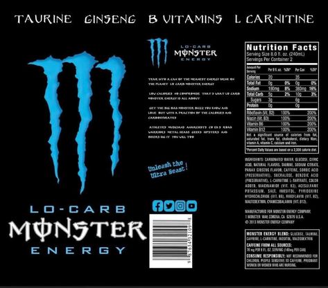 Tumbler wrap Monster Logo, Monster Wall, Monster Crafts, Monster Energy Drink, Somebody Else, Drinks Tumbler, Drinks Design, Steel Straw, Monster Can