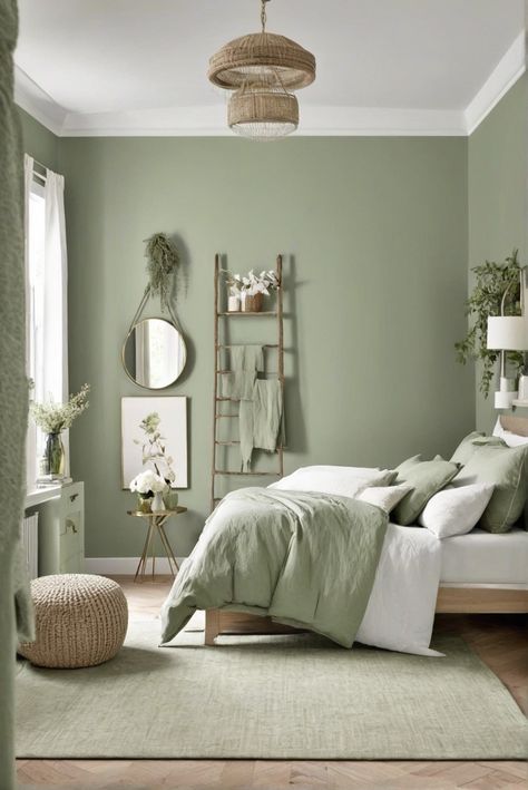 1. Dreamy Bedrooms
2. Sage Green Bedrooms
3. Bedroom Paint Colors
4. Bedroom Decor Inspiration Green Gray Paint Colors Master Bedrooms, Green Paint Colours For Bedroom, Room Painting Guide, Green Gray Bedroom Walls, Sage Green Wall Color Bedroom, Bedroom Decor Green Bedding, Green Colour Room Ideas, Room Painting Ideas Green, Pale Sage Green Bedroom