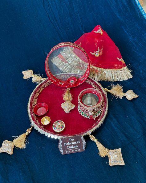 Celebrate Karva Chauth with Elegance and Tradition! ✨ Introducing our exclusive Handmade Karva Chauth Thali, Lota Chhanni, and Thali Rumal Combo Set💞 . . . #KarvaChauth2024 #HandmadeTradition #DoBahenoKiDukan #ThaliSet #KarvaChauthEssentials #KarvaChauthGift #TraditionalVibes #deesa #ahmedabad #gujrat #reels @do_baheno_ki_dukan Karva Chauth Thali, Karva Chauth, Ahmedabad, Celebrities, Quick Saves