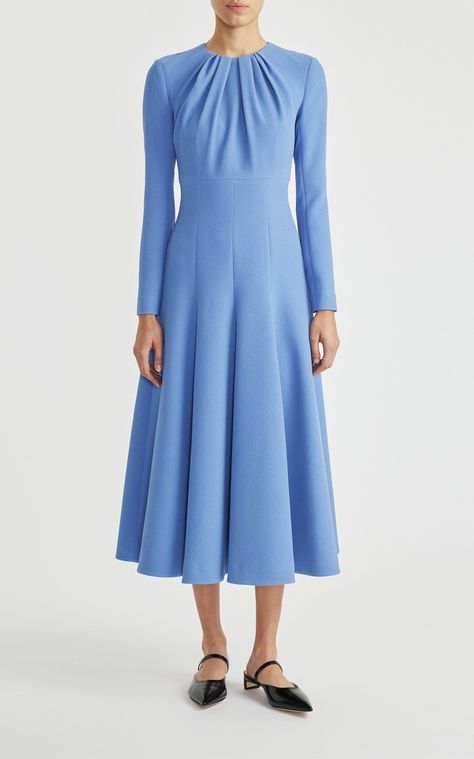 Women's Emilia Wickstead Pre Fall 2024 Collection | Moda Operandi Emilia Wickstead Dress, Modest Classy, Daytime Dress, Royal Outfit, Grace Rose, Emilia Wickstead, Formal Fashion, Lady Like, Royal Outfits