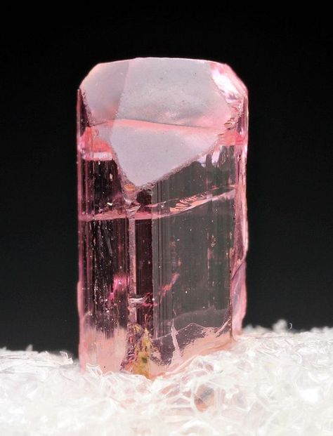 Pink Topaz, Magical birthstone ~ Topaz, releases occult powers and brings serenity of mind. It also protects from enemies and illness. Pretty Rocks, Pink Gem, Beautiful Rocks, Pink Topaz, Mineral Stone, November Birthstone, Minerals And Gemstones, Rocks And Gems, Gem Stones