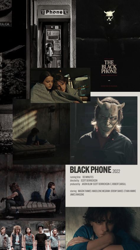 Black Phone Movie Aesthetic, Black Phone Aesthetic Movie, The Black Phone Background, Finny And Robin The Black Phone, Black Phone Movie Wallpaper, Black Phone Wallpaper Movie, The Black Phone Robin X Finney, The Black Phone Aesthetic Movie, Finny The Black Phone