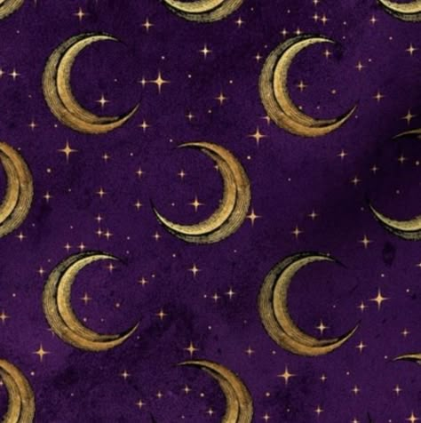 Dark Purple Vintage Aesthetic, Purple Celestial Aesthetic, Whimsigoth Icons, Purple And Gold Aesthetic, Purple Whimsigoth, Space Goth, Witchy Pattern, Purple Stained Glass, Purple Aesthetics