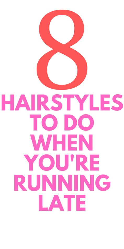 8 Hairstyles For When You're Running Late - Looking for easy hairstyles? Here are 8 hairstyles to do when you're running late. Hairstyles For Running, Jaw Clip Hairstyles, Ancient Egyptian Hairstyles, Late Hairstyles, Cyberpunk Hair, Running Late Hairstyles, Egyptian Hairstyles, Messy Top Knots, Jaw Clip