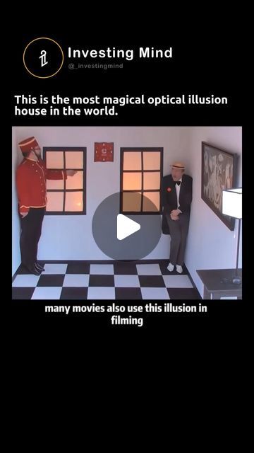 Business | Entertainment | Technology on Instagram: "Magical optical house illusion.
.
.
.
video: Mix Videos

#video #viral #videos #illusion" Illusion Video, Mix Video, Video Viral, Optical Illusions, Amazon Affiliate, Viral Videos, Entertainment, Technology, On Instagram