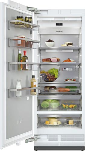 Built-in Refrigerators | Miele Column Fridge, Miele Refrigerator, Column Refrigerator And Freezer, Freezerless Refrigerator, Miele Kitchen, Column Refrigerator, Smart Refrigerator, Miele Appliances, Handleless Kitchen