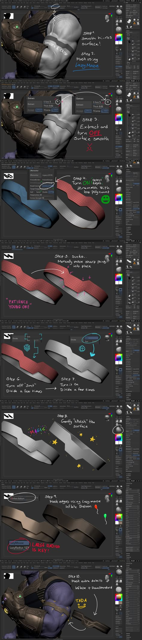 Hard Surface 01 Zbrush Hard Surface, Zbrush Anatomy, Zbrush Tips, Zbrush Render, Zbrush Models, Zbrush Character, Sculpting Tutorials, Zbrush Tutorial, 3d Modeling Tutorial