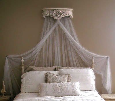 How to make a princess bed crown | ehow, A crown on the headboard will create the center point for a princess themed room. Description from partyinvitationsideas.com. I searched for this on bing.com/images Crown Canopy, Bedroom Canopy, Bed Crown Canopy, Canopy Ideas, Canopy Bed Diy, Bed Crown, Canopy Beds, Princess Bed, Budget Bedroom