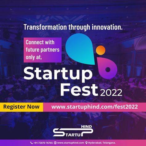 Make your startup grow digitally with StartupHind at THE INDIAN STARTUP FEST - 2022 #startup #startupindia #funding #investor #digitalmarketing #investment #fundraiser #events #eventslots #event #startupevent #startupindia Startup Poster, Startup Branding, Startup Funding, Creative Event, Networking Event, Shopify Store, Festival Posters, Event Poster, Dream Job