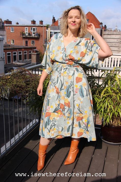 Elodie Wrap Dress Easy Wrap Around Dress Pattern, Elodie Wrap Dress Pattern, Wrap Dress Pattern Plus Size, Wedding Guest Sewing Pattern, Wrap Dress Sewing Pattern Free, Kimono Dress Diy, Easy Wrap Dress Pattern, Wrap Dress Pattern Free, Faux Wrap Dress Pattern