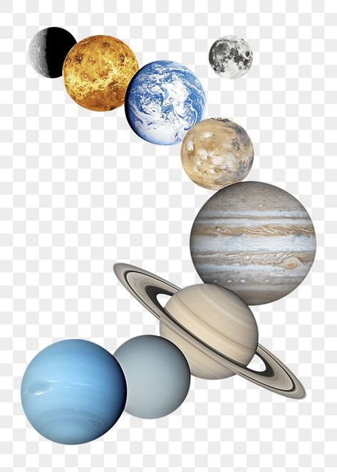 Astronomy Stickers, About Solar System, Sticker Planet, Transparent Icons, Sticker Transparent Background, Space Png, Sticker Transparent, Solar System Planets, Apa Aja