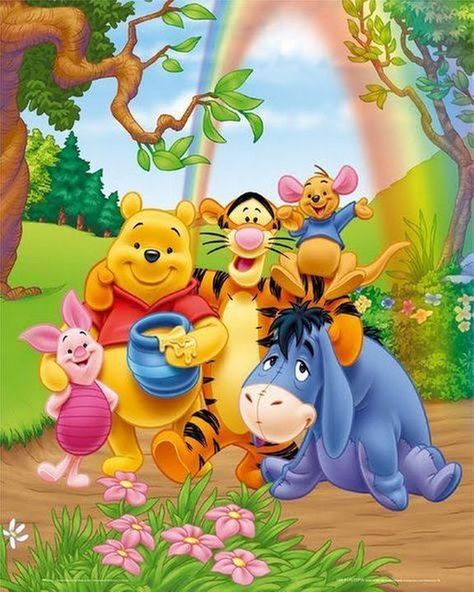 Winnie The Pooh Cartoon, Winnie The Pooh And Friends, Winnie The Pooh Pictures, Pooh And Friends, Popular Diy, Cute Winnie The Pooh, Images Disney, Winnie The Pooh Friends, Pooh Quotes