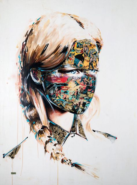 Sandra Chevrier – Urban Nation Sandra Chevrier, Illustration Art Nouveau, Art Video, Drawing Videos, Street Artists, Art Vintage, Urban Art, Medium Art, Art Videos