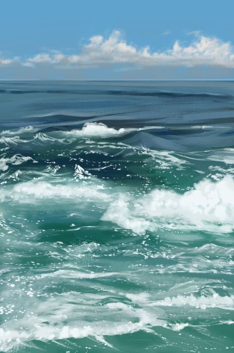 Waves Reference Photo, Ocean Reference Photo, Ocean Reference, Diving, Art Inspo, Acrylic Painting, Art Design, Water, Art