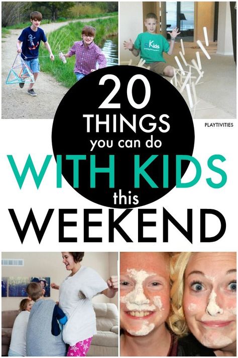 20 The Best Family Weekend Activities.  Let’s choose wisely on how we spend time with kids and start to plan family weekend activities! I have chosen 20 of our favorite things to do on the weekends. Most of them are FREE, with minimal or no preparation and kid-approved! #WeekendWithKids #FamilyActivities #IdeasForWeekend #WeekendIdeasForKids #FamilyGames #IdeasForFamily #Parenting #MakingMemories #QualityTimeWithKids Family Weekend Activities, Free Family Activities, Family Bonding Activities, Family Fun Night, Bonding Activities, Family Weekend, Weekend Activities, Indoor Activities For Kids, Fun Family Activities