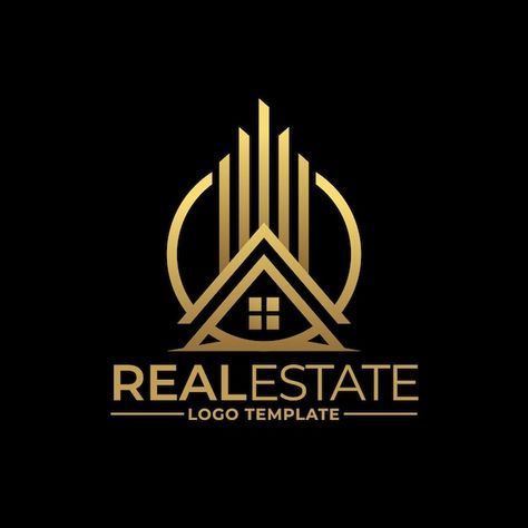 Residence Logo Design, Logo Design Real Estate Branding, Apartment Logo Design, Housing Logo Design, Creative Real Estate Logo, Real Estate Logo Ideas, Apartment Logo, Logo For Property Business, Realestate Logo