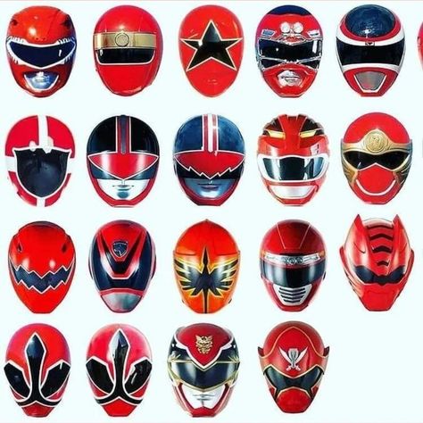 Power Rangers Mask, Red Power Ranger, Power Rangers Helmet, Power Rangers Poster, Ranger Armor, Tm Logo, Zoro And Robin, Power Rangers Samurai, Cosplay Helmet