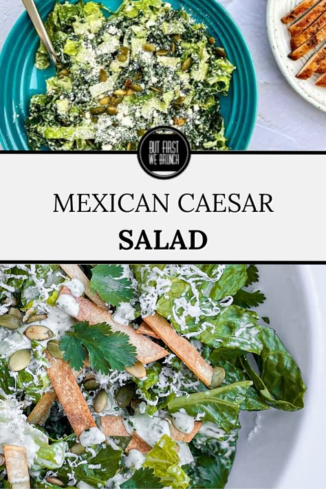 Ultimate Caesar Salad, Mexican Ceasar Salad Recipes, El Torito Salad, Mexican Ceaser Salad, Mexican Caesar Salad Dressing, Ceasar Salad Recipe Authentic, Mexican Ceasar Salad, Salad Mix Recipes, Mexican Caesar Salad