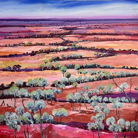 Polly Kimmorley, Frame Mockup Free, Australia Landscape, Farm Paintings, Painting Reference, Australian Landscape, Paintings Acrylic, Room Wall Painting, Landscape Paintings Acrylic