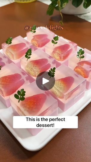 Fancy Jello Desserts, Milk Jello, Layered Jello Recipe, Girly Food, Dragon Fruit Juice, Jello With Fruit, Jello Recipe, Jello Dessert, Layered Jello