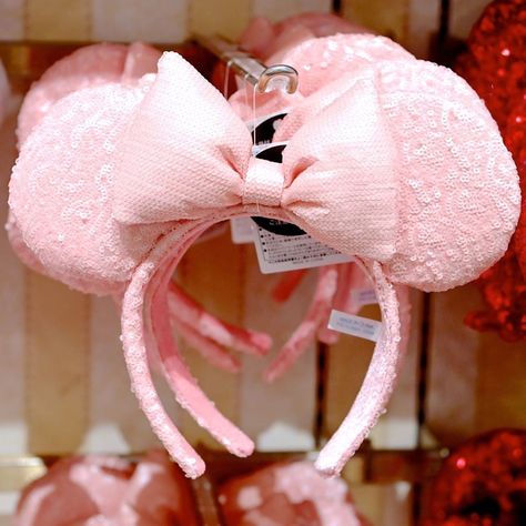 Pink Disney Ears, Pink Mickey Ears, Pink Minnie Ears, Disney Fits, Millenial Pink, Disney 2024, Disney Mickey Ears, Millennial Pink, Pink Minnie