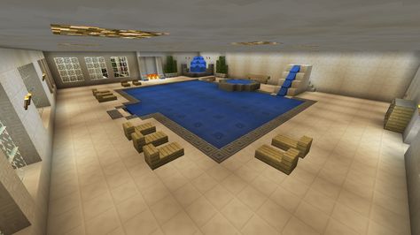 Minecraft Swimming Diving Board Water Slide Pool Hot Tub Jacuzzi Minecraft Water Slide, Plastic Pool Ideas, Pool Ideas With Slide, Minecraft Pool, Indoor Pool Ideas, Diving Platform, Hot Tub Landscaping, Cheap Pool, Pool Landscaping Ideas