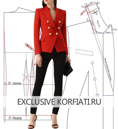 Pola Jaket, T Shirt Sewing Pattern, Blazer Pattern, Coat Pattern Sewing, Make Your Own Clothes, Jacket Pattern Sewing, Fashion Sewing Tutorials, Coat Patterns, Fashion Sewing Pattern