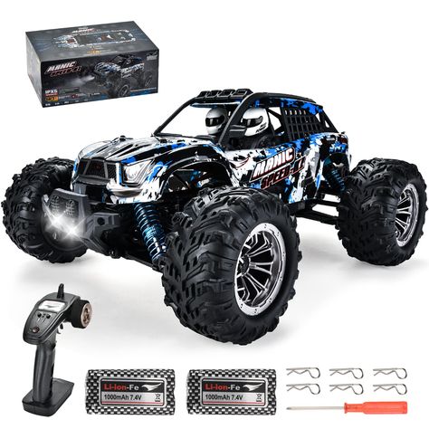 PRICES MAY VARY. Title: TENSSENX 1:14 Scale All Terrain RC Cars, 40KM/H High Speed Remote Control Car , 4WD Off Road Hobby RC Trucks with Headlight and Two Rechargeable Batteries for Kids and Adults…. Product Type: Categories > Remote & App Controlled Vehicles & Parts > Remote & App Controlled Vehicles > Trucks 4x4 Off Road, Car Spare Parts, Rc Trucks, Off Road Adventure, Remote Control Cars, Rc Toys, Monster Truck, Rc Cars, Rechargeable Batteries