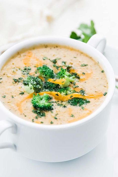 American Recipes Dinner, Chili Chicken Soup, Best Broccoli Cheese Soup, Creamy Broccoli Cheddar Soup, Broccoli Cheddar Soup Recipe, Cheddar Soup Recipe, Cream Soups, Delicious Broccoli, Billy Parisi