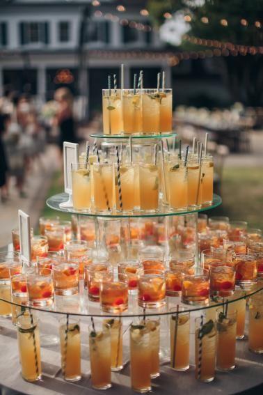 Navy And Blush Wedding, Wedding Drink Station, Navy And Blush, Wedding Food Drink, Wedding Post, Reception Food, Wedding Reception Food, Food Stations, Birthday Brunch