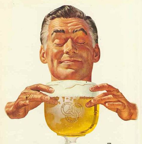 Rum Photography, Beer Illustration, Retro Painting, Bar Vintage, Beer Poster, Vintage Beer, Ad Art, Content Ideas, Vintage Ads