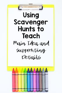 Main Idea Fun Activities, Main Idea And Supporting Details 3rd, Fun Main Idea Activities, Main Idea And Supporting Details, Main Idea And Details Activities, Main Idea Lessons, Main Idea Activities, Third Grade Literacy, Teaching Main Idea