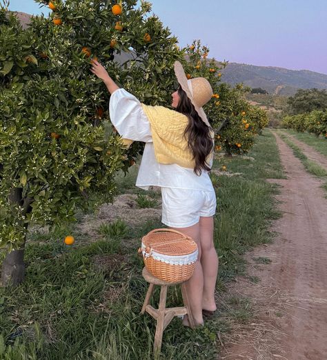 Orange orchard dates 🍊🧺🐴 @quixotefarm_ Spring aesthetic, spring things to do, spring vibes, Pinterest inspo, spring outfits Spring Lifestyle Aesthetic, Spring Aesthetic Vintage, Spring Core Aesthetic, Cozy Spring Aesthetic, Spring Girl Aesthetic, Early Spring Aesthetic, Spring Season Aesthetic, Vintage Spring Aesthetic, Spring Vibes Aesthetic