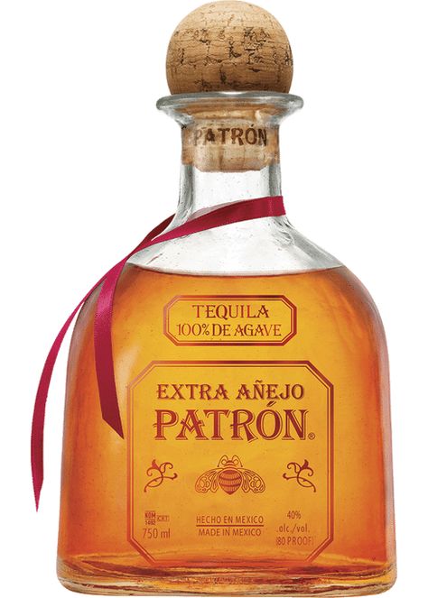 Mexico- Patron Extra Anejo is made with 100% Weber Blue Agave, distilled in small batches using both the traditional tahona process and the modern roller mill method to create Patron's signature smooth taste. Aged in small oak barrels for at least 3 full years. Christmas Gifts Alcohol, Tequila Gift Idea, Tequila Gift, Patron Tequila, Tequila Cocktails, Old Fashioned Cocktail, Cocktail Making, Vanilla Flavoring, Cocktail Recipes