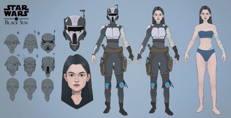 ArtStation - Star Wars Black Sun, Vinicius Gallani Character Base, Star Wars Artwork, Bounty Hunter, The Universe, The Moon, Universe, Star Wars, Created By, Moon