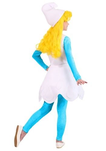 The Smurfs Smurfette Girls Costume #Sponsored #Smurfette, #ad, #Smurfs, #Costume Smurfette Costume, Smurfette Costumes, Flower Petal Dress, Smurf Village, The Smurfs, Magical Creature, Unique Costumes, Velvet Leggings, Family Halloween