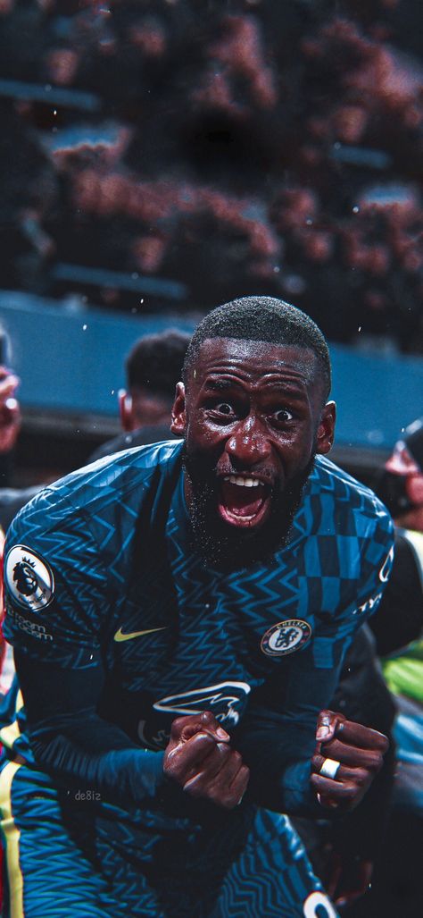 Antonio Rudiger Real Madrid, Rudiger Wallpaper, Rudiger Real Madrid, Rudiger Chelsea, Football Player Costume, Antonio Rudiger, Chelsea Fc Wallpaper, Chelsea Wallpapers, Chelsea Players