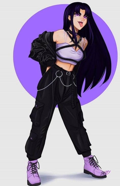 Blackfire Outfit, Blackfire Art, Commissions Open, Digital Art Girl, Teen Titans, الرسومات اللطيفة, Anime Outfits, Cartoon Art Styles, Fantasy Character Design