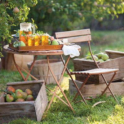 We're saving you a seat. Picnic Gift Basket, Picnic Gifts, Orchard Wedding, Gardening Zones, Theme Pictures, Pear Recipes, Old Orchard, Green Country, Pear Trees