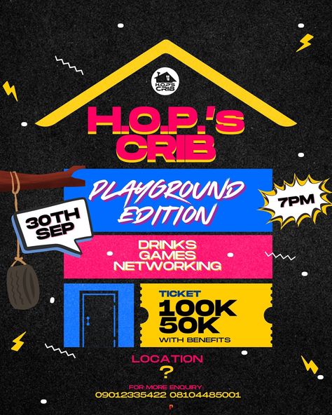 House party flyer for HOP’s CRIB #houseparty #fkyerdesigj #explore #grphicdesign House Party Flyer Design, House Party Flyer, Graphic Design Flyer, Party Flyer, Party Design, House Party, Social Media Design, Flyer Design, Dj