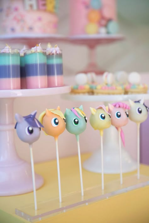 Kara's Party Ideas Friendship is Magic Birthday Party | Kara's Party Ideas Pony Birthday Party Ideas, Friendship Is, Magic Birthday Party, Something White, My Little Pony Cake, Magic Birthday, My Little Pony Birthday Party, Little Pony Cake, Pony Birthday Party