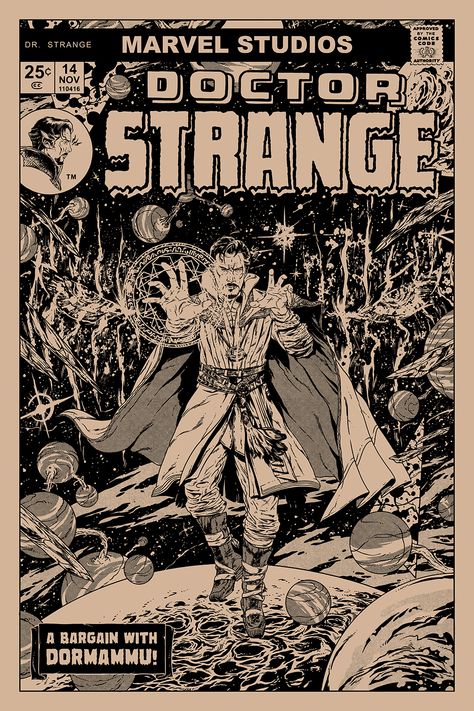 Dr Strange Poster, Doctor Strange Poster, Dr Strange Marvel, Wallpapers Stickers, Album Covers Posters, Dr Stephen Strange, Mystic Arts, Superhero Cartoon, Prints Inspiration