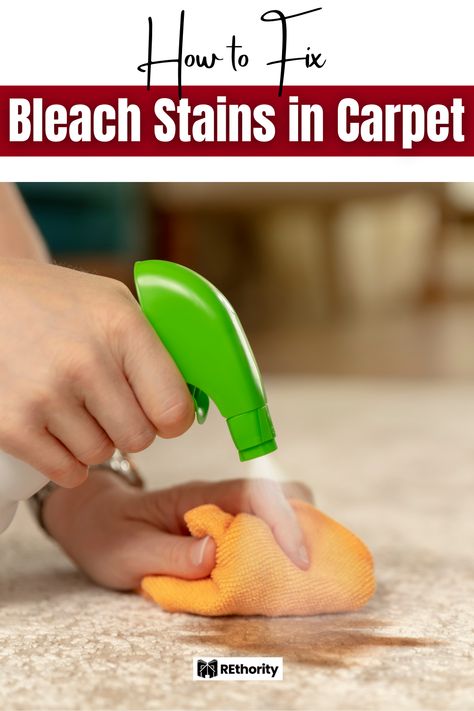 If you're dealing with an unsightly bleach stain on your carpet, you don't have to worry - there are plenty of ways for you to remove it! In this article, we'll provide you with step-by-step instructions on how to fix bleach stains in carpet and get rid of them for good. Read on to learn how to tackle that pesky bleached area and restore your carpet to its former glory. Stains Out Of Carpet, Carpet Stain, Separate Room, Rearranging Furniture, Cozy Den, Carpet Tape, Old Carpet, Bleach Product, Professional Cleaning Services